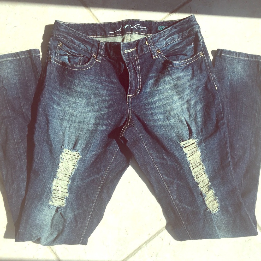 INC curvy fit jeans